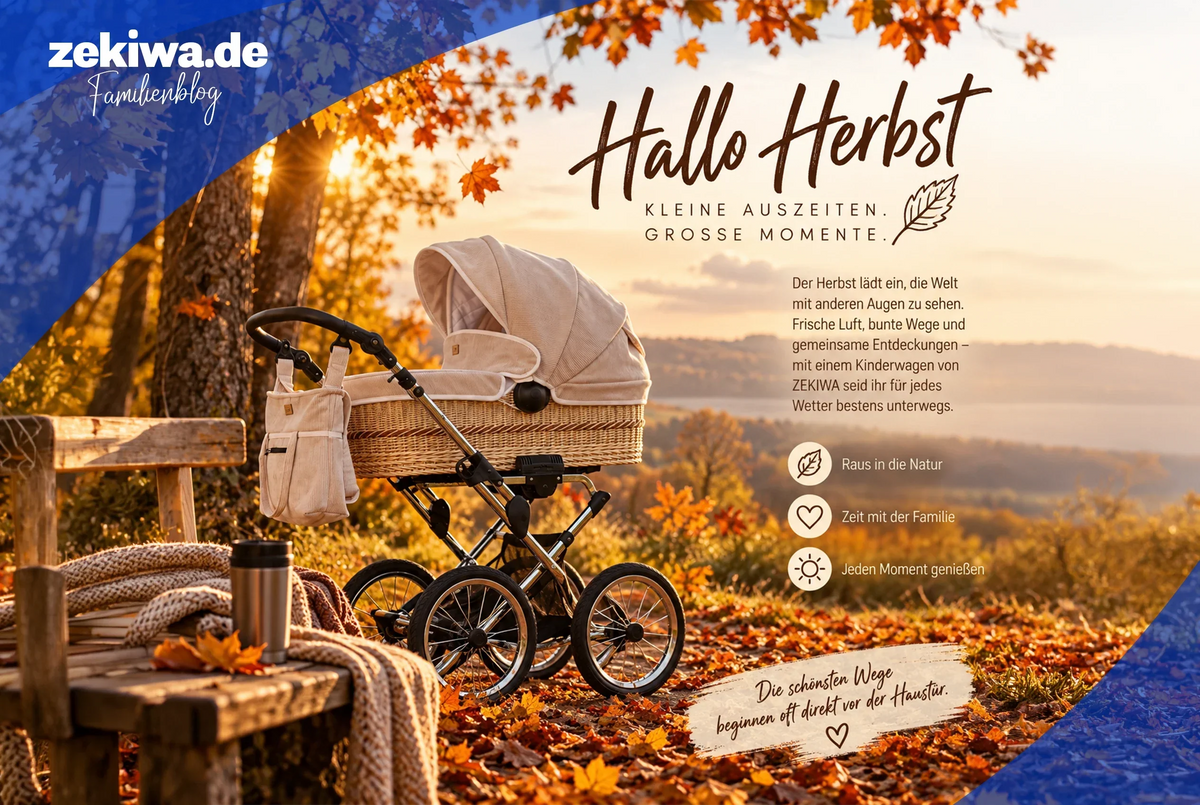 DER HERBST KOMMT – IST EUER KINDERWAGEN BEREIT?