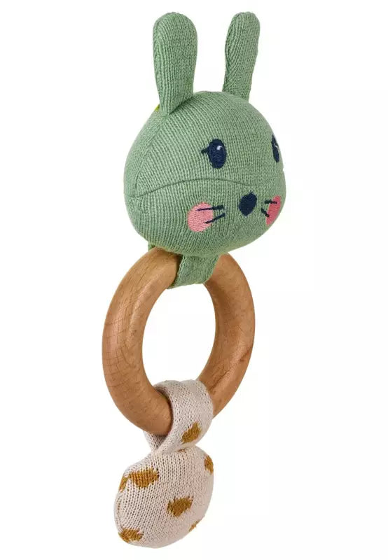 Sterntaler - Greifling Hase Kinni in Mittelgrün, 18 cm