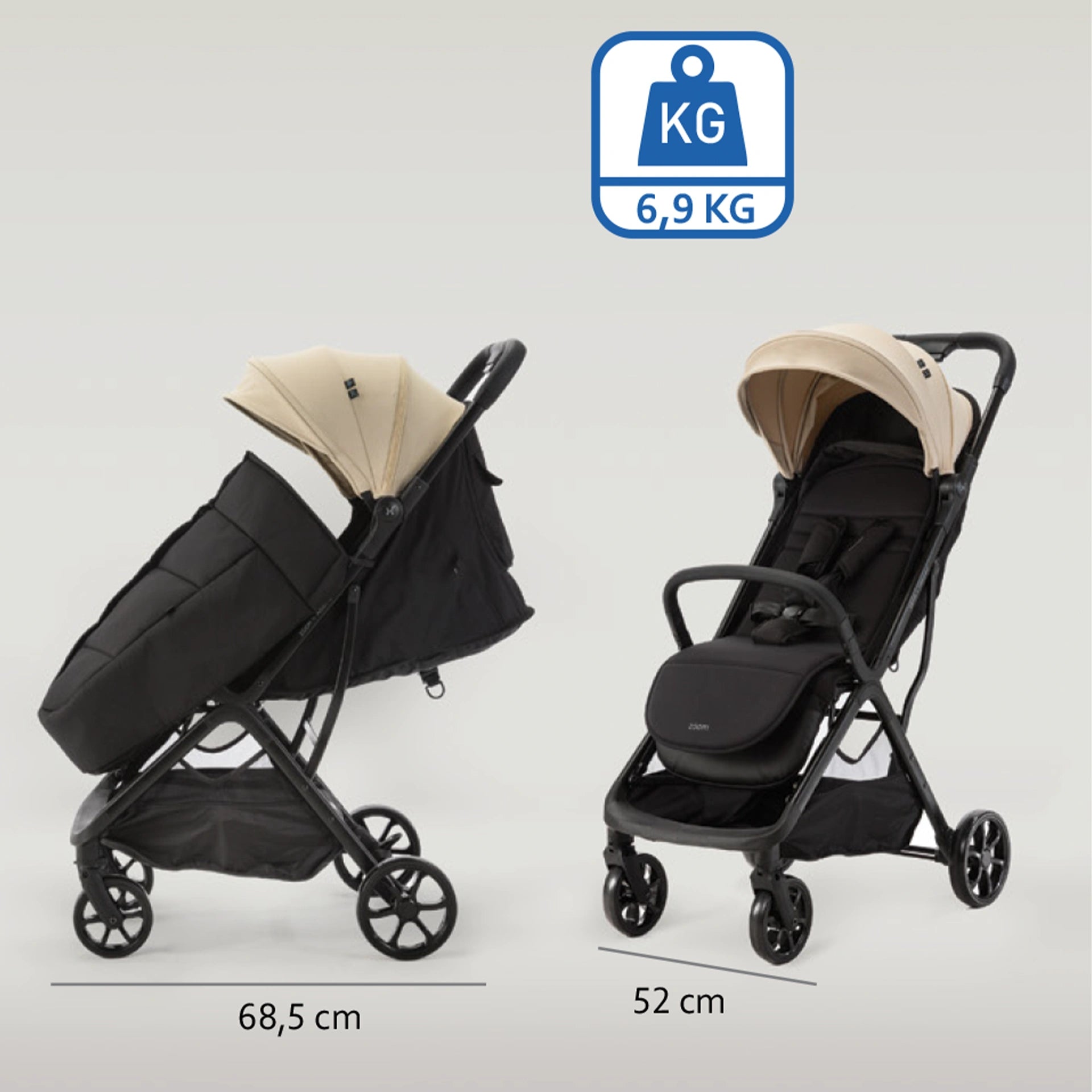 Reisebuggy ZOOM bis zu 22 kg