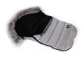 Fußsack Compact Silber