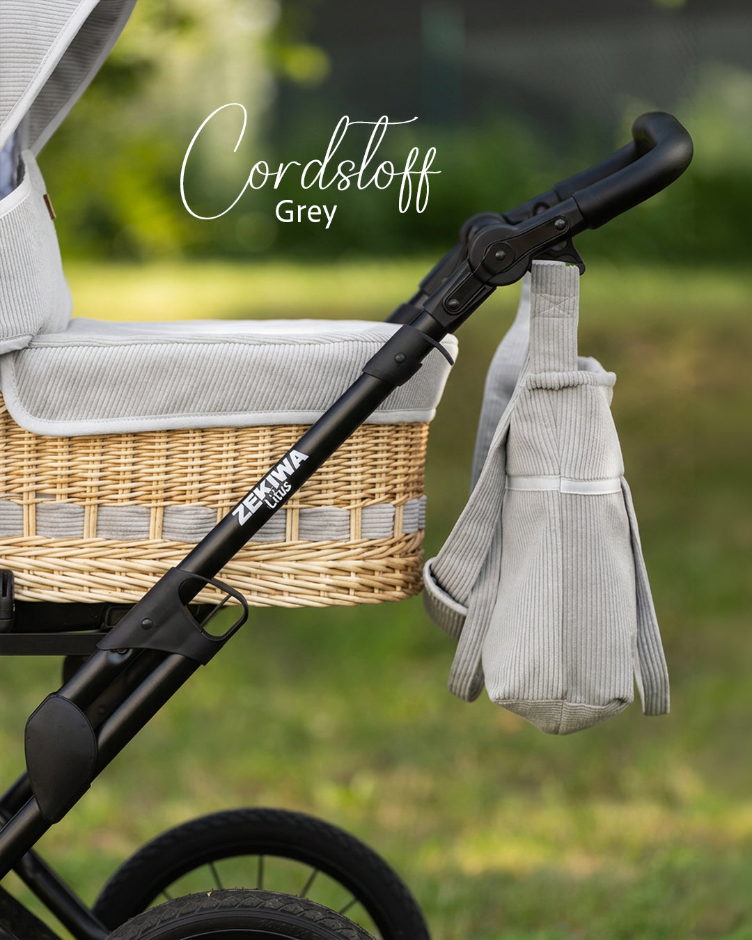 ZEKIWA Korbkinderwagen Handgemacht "Litus" Konfiguration