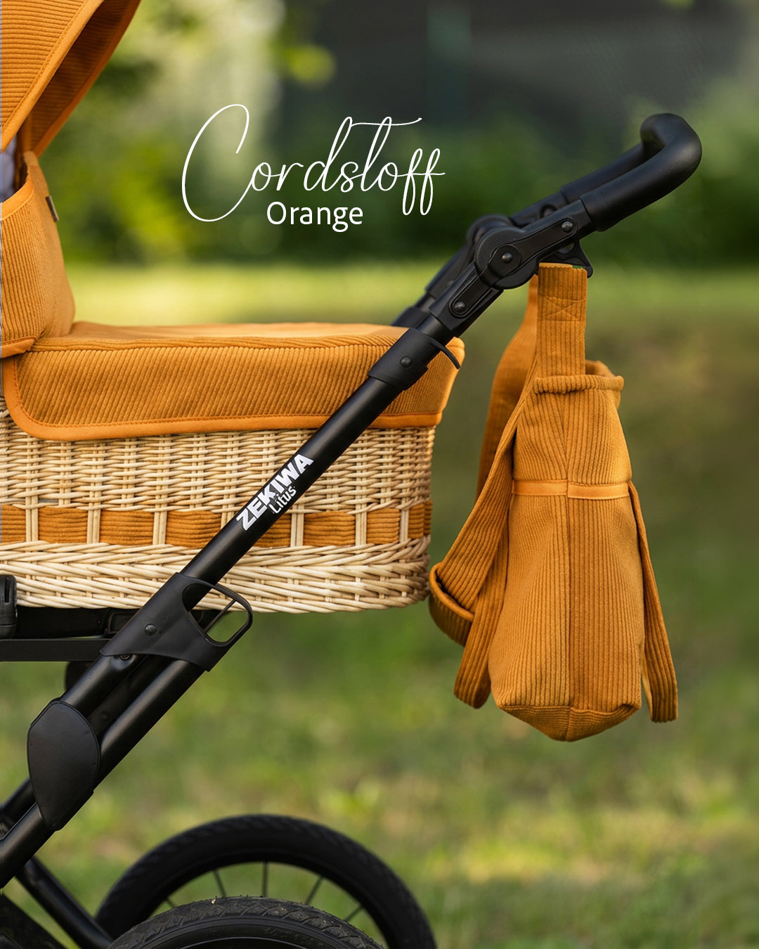 ZEKIWA Korbkinderwagen Handgemacht "Litus" Konfiguration