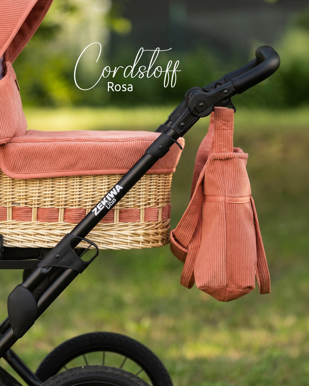 ZEKIWA Korbkinderwagen Handgemacht "Litus" Konfiguration