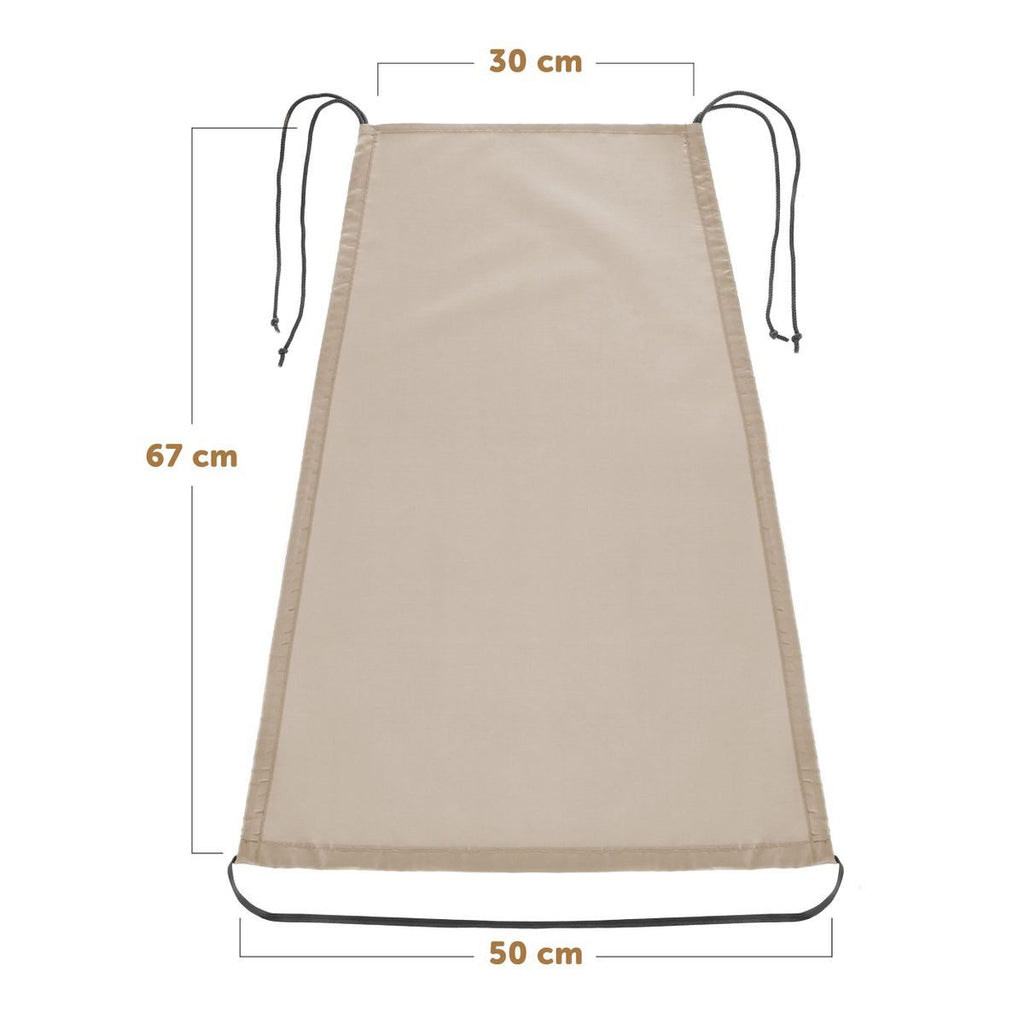 Sonnensegel für Kinderwagen Farbe-beige