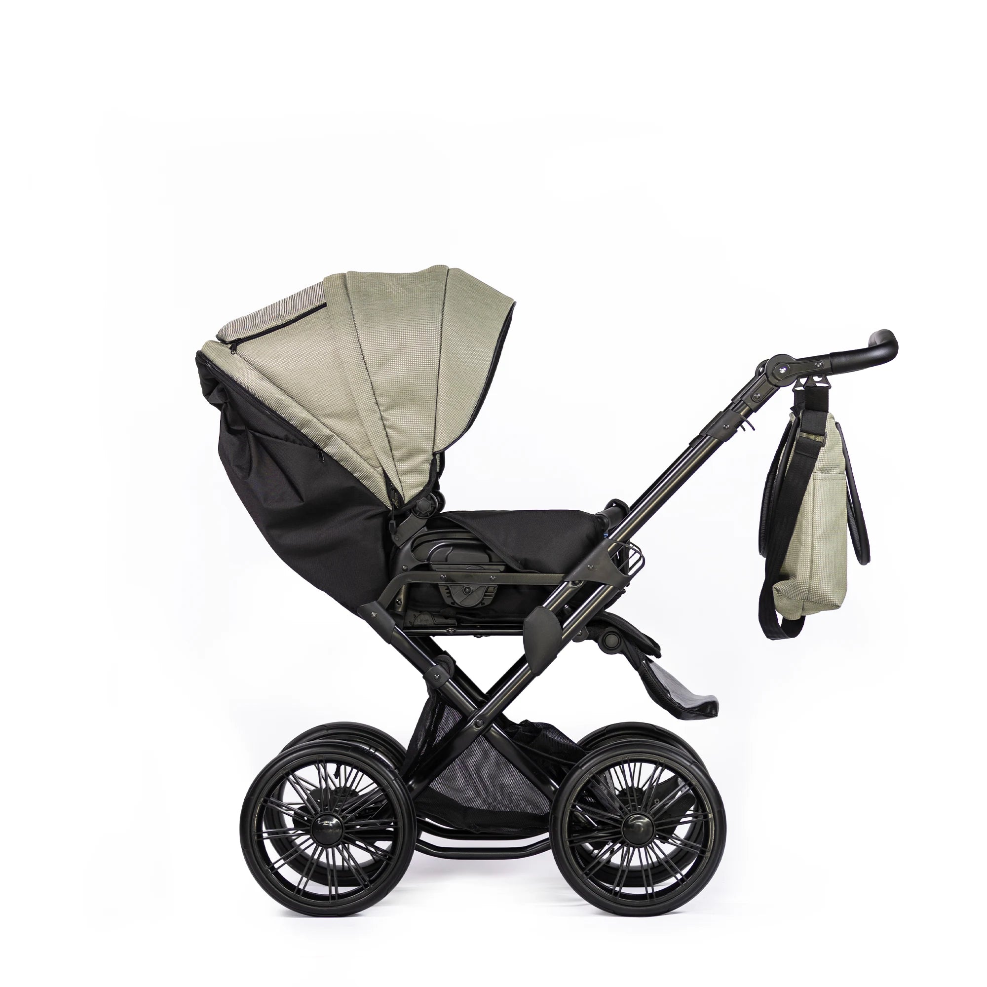 ZEKIWA 2 in 1 Kinderwagen - Olive
