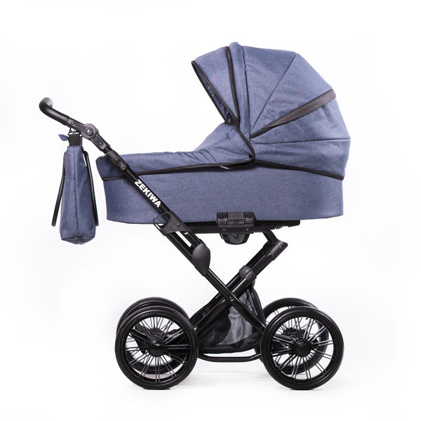 ZEKIWA 2 in 1 Kinderwagen - Indigo