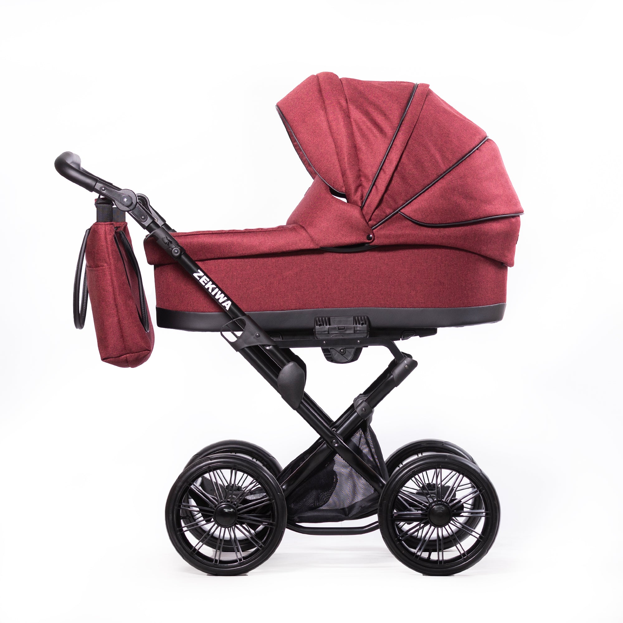 ZEKIWA 2 in 1 Kinderwagen - Waldbeere