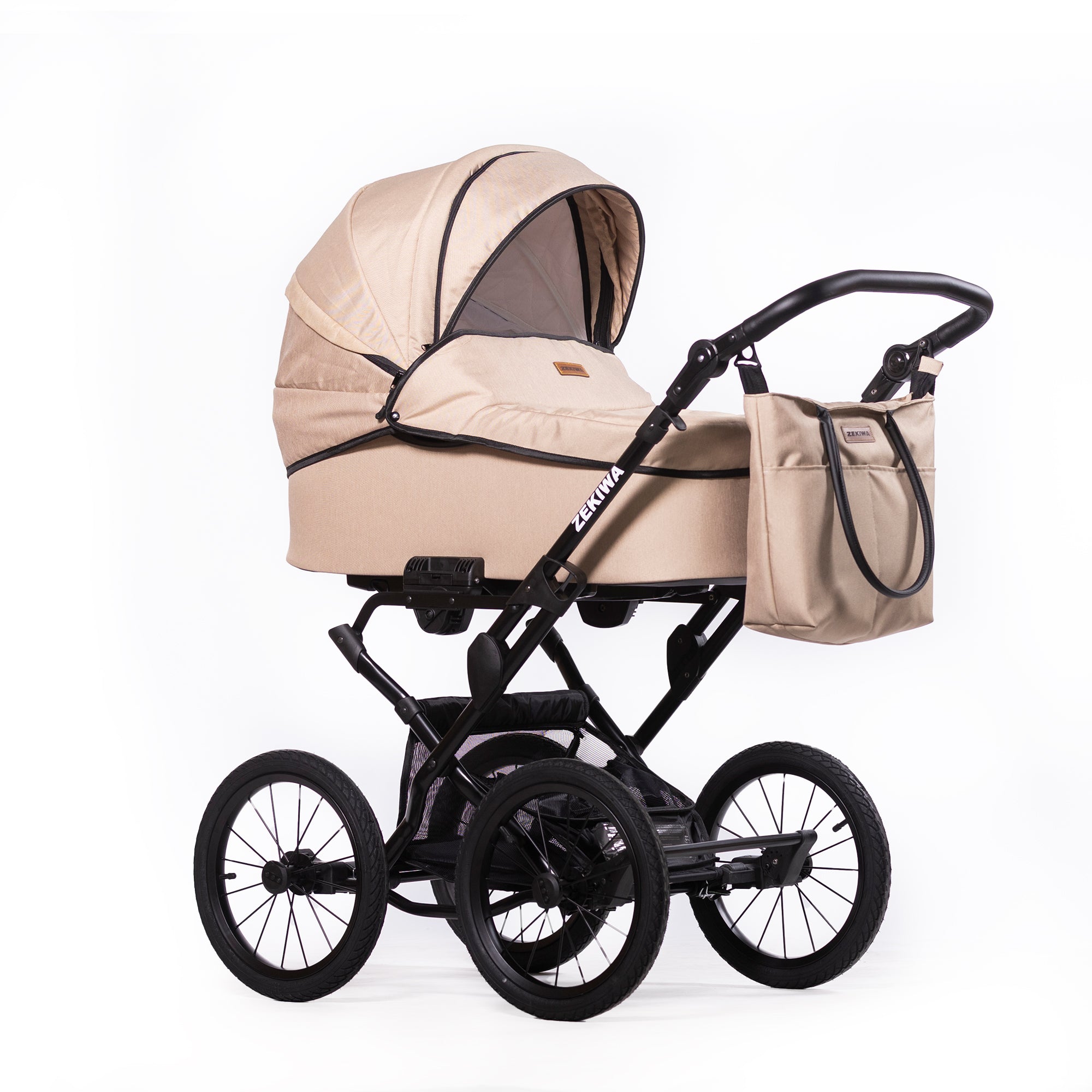 ZEKIWA 2 in 1 Kinderwagen - Sand