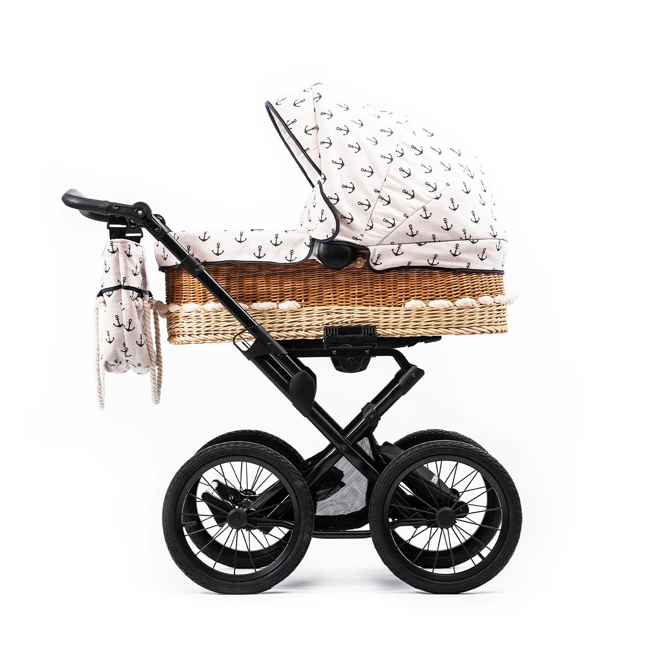 ZEKIWA Korbkinderwagen Handgemacht "Litus" Konfiguration