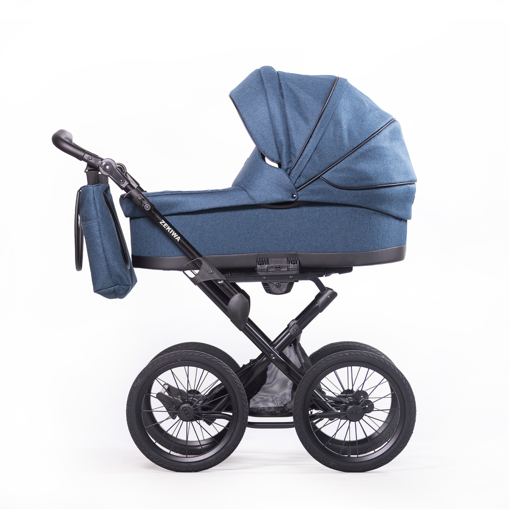 ZEKIWA 4 in 1 Kinderwagen Bundle - Aqua