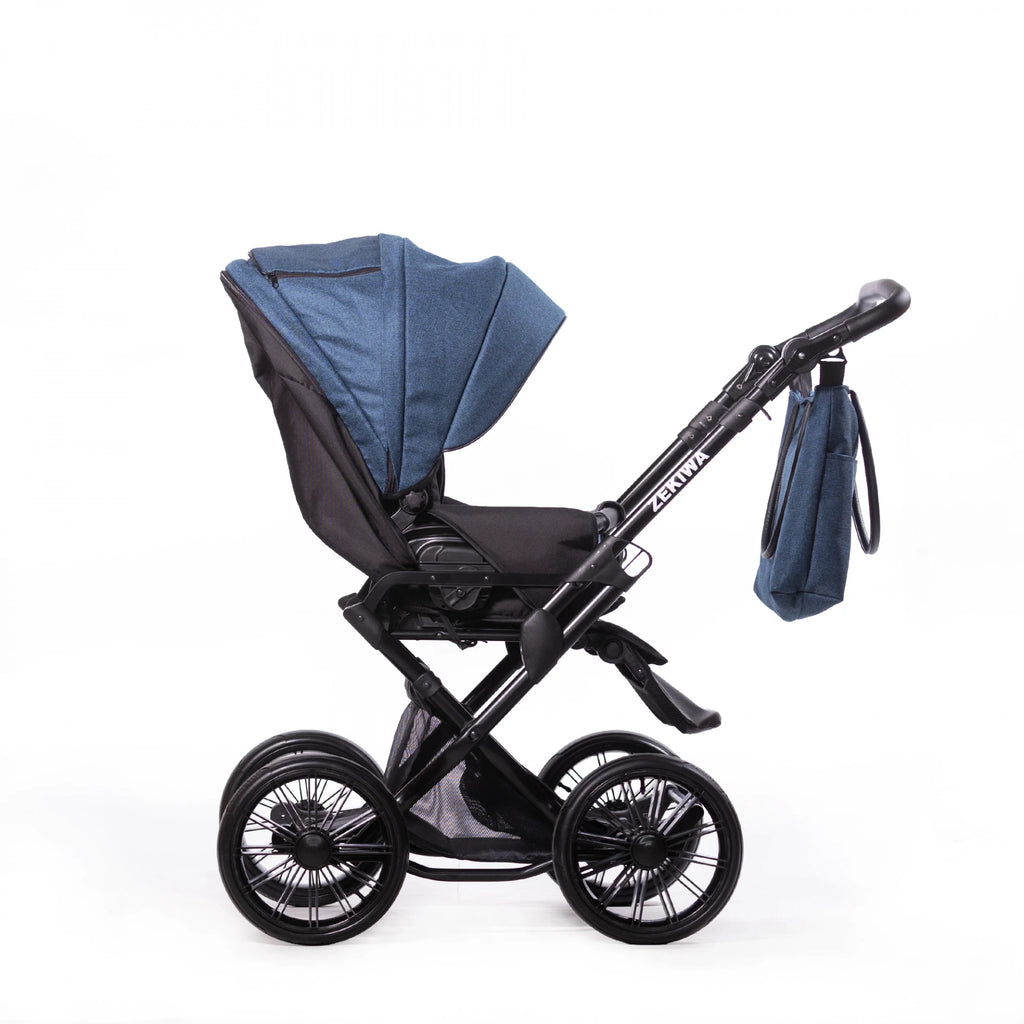 ZEKIWA 2 in 1 Kinderwagen - Aqua