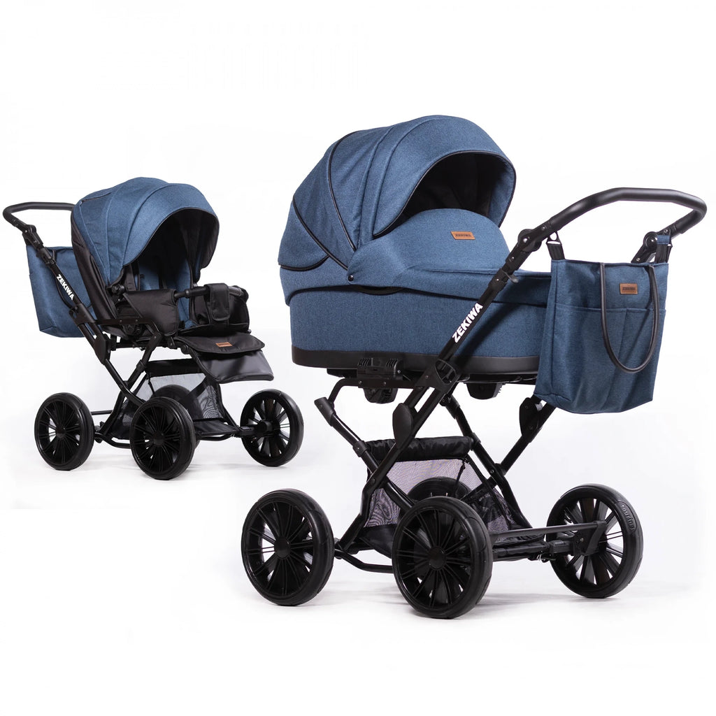 ZEKIWA 2 in 1 Kinderwagen - Aqua