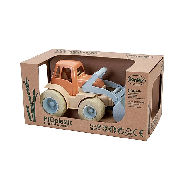 Dantoy Sandspielzeug BIO TRACTOR in orange/hellblau