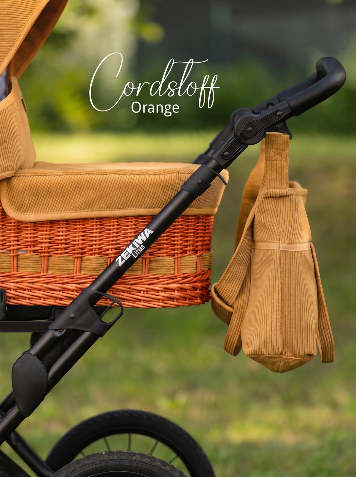 ZEKIWA Korbkinderwagen Handgemacht "Litus" Konfiguration