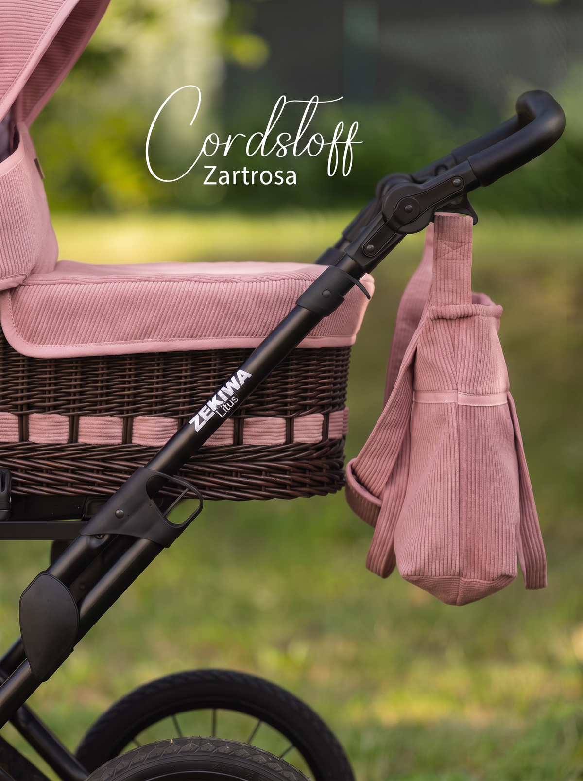 ZEKIWA Korbkinderwagen Handgemacht "Litus" Konfiguration