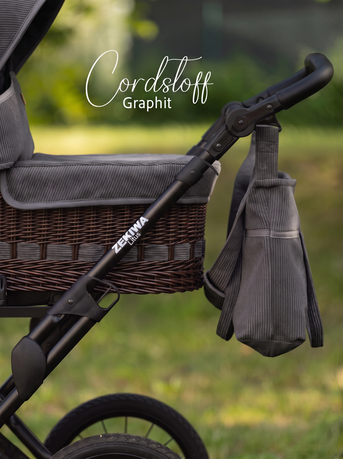 ZEKIWA Korbkinderwagen Handgemacht "Litus" Konfiguration