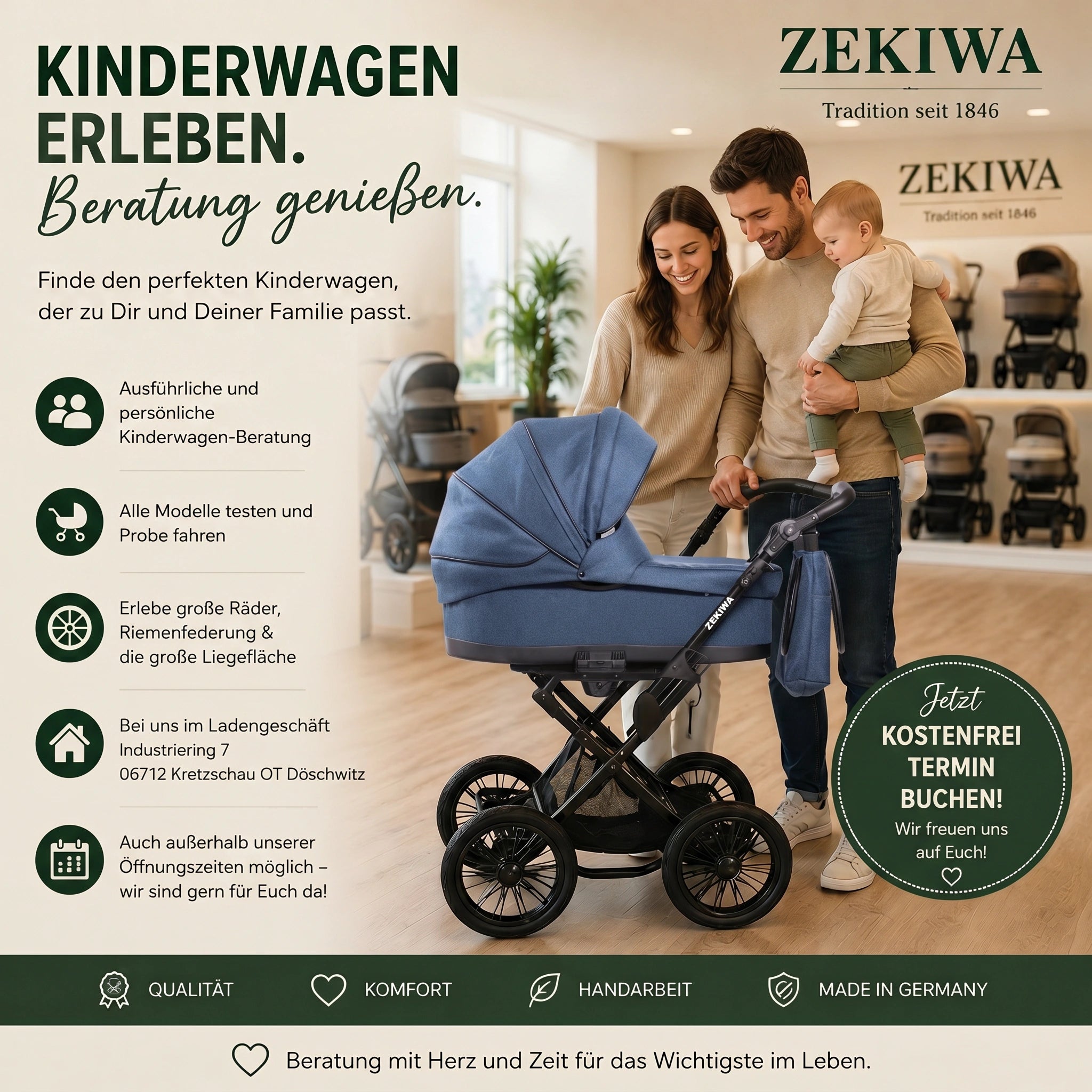 Beratungstermin Landengeschäft