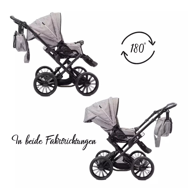 ZEKIWA 2 in 1 Kinderwagen - Grey