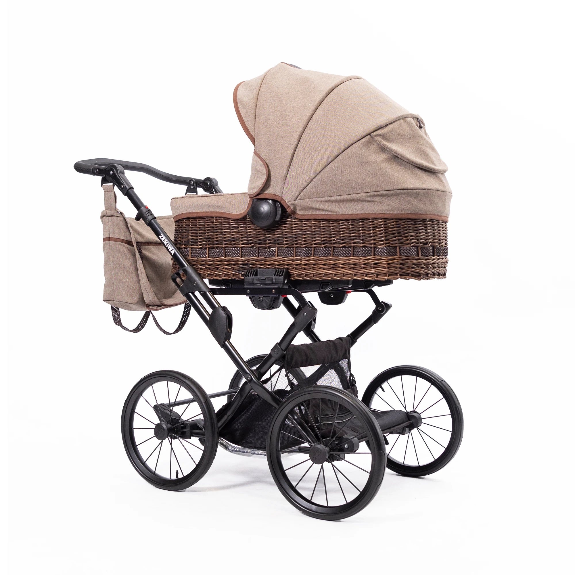 ZEKIWA Korbkinderwagen Handgemacht "Litus" Konfiguration