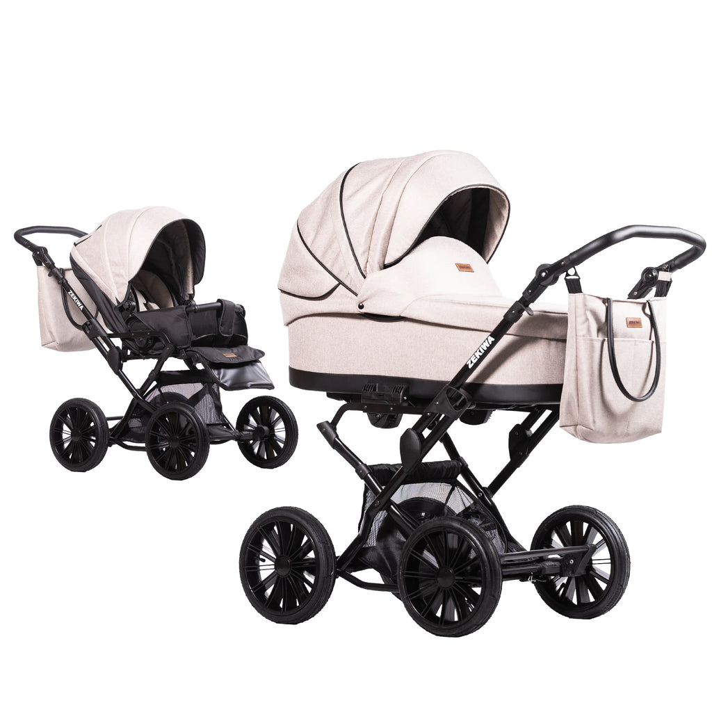 ZEKIWA 2 in 1 Kinderwagen - Perle