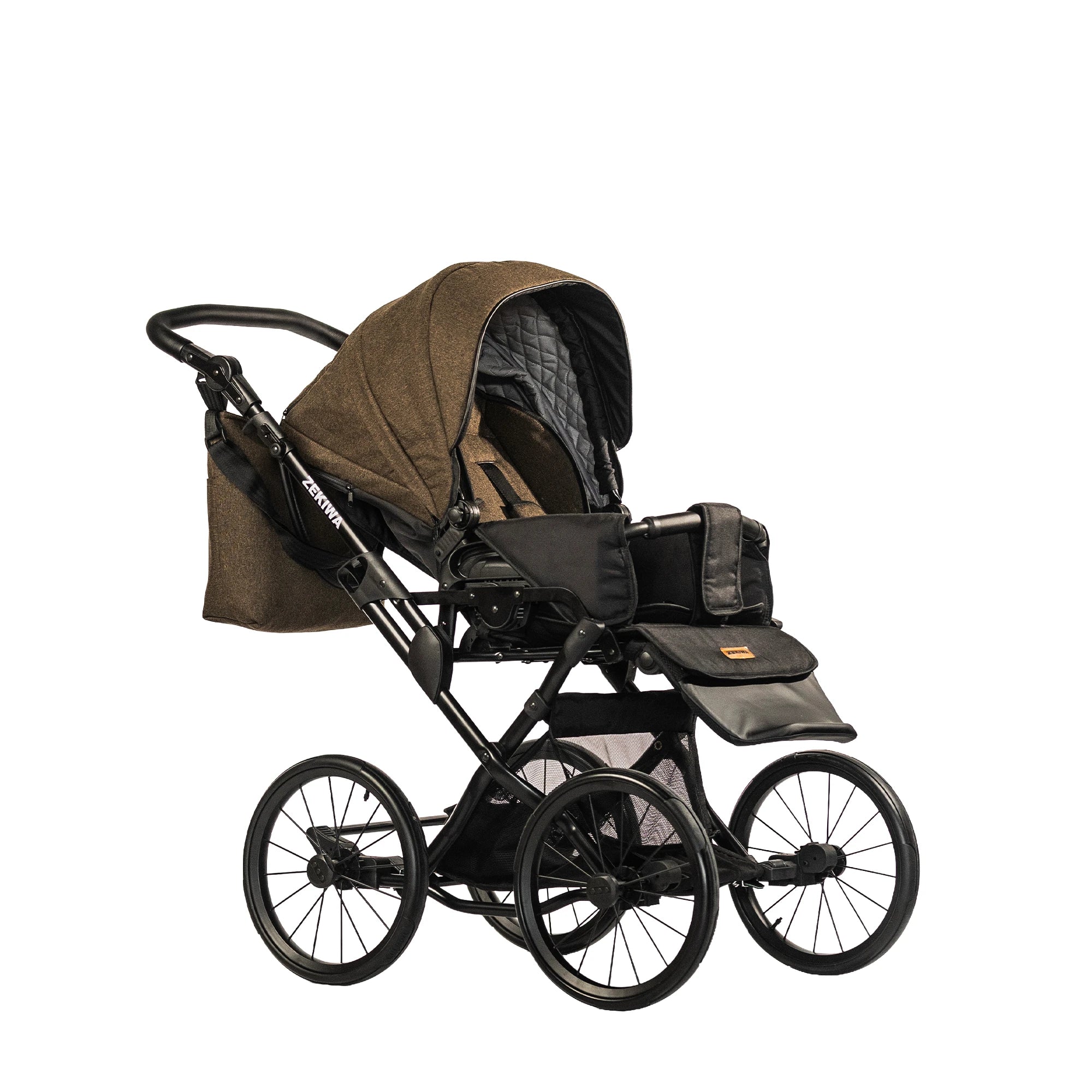 ZEKIWA 2 in 1 Kinderwagen - Schoko