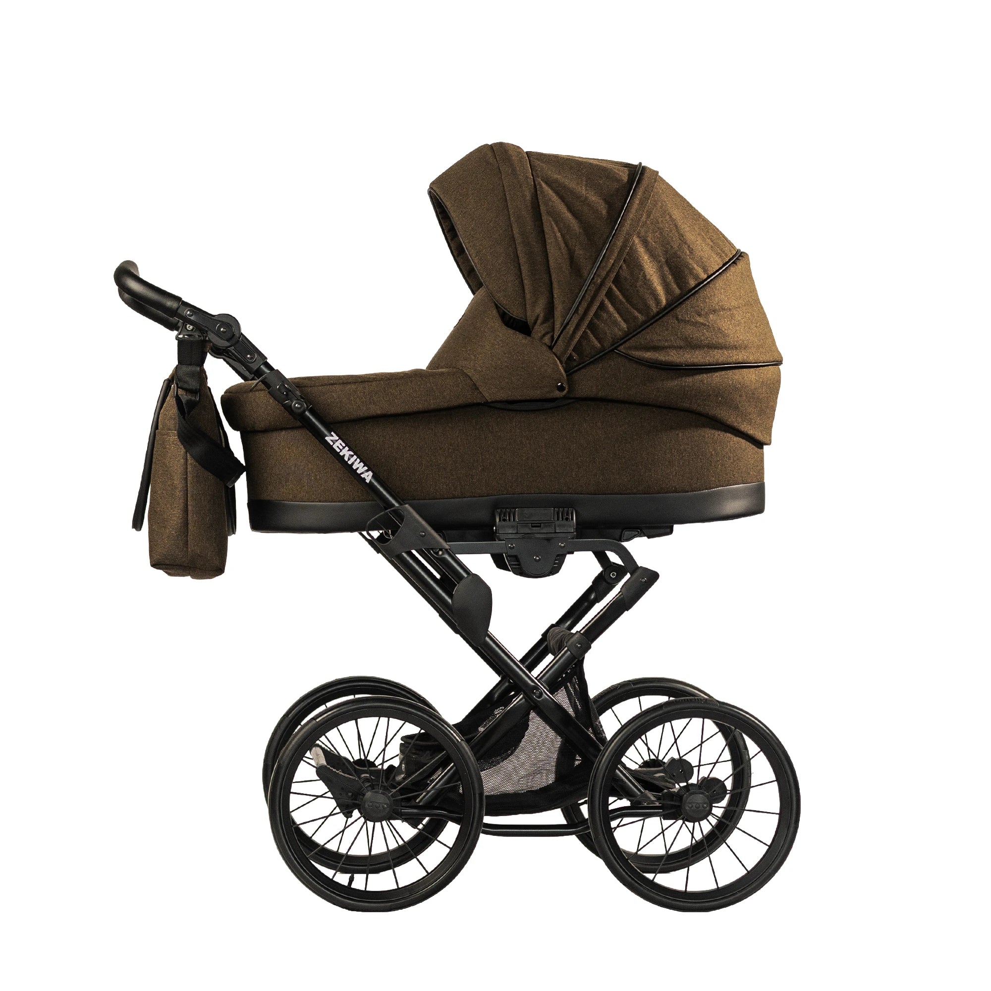 ZEKIWA 2 in 1 Kinderwagen - Schoko