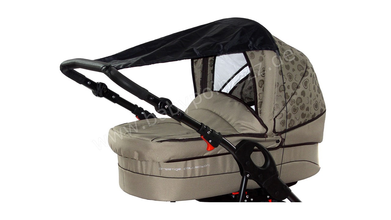 Sonnensegel für Kinderwagen Farbe-schwarz – ZEKIWA