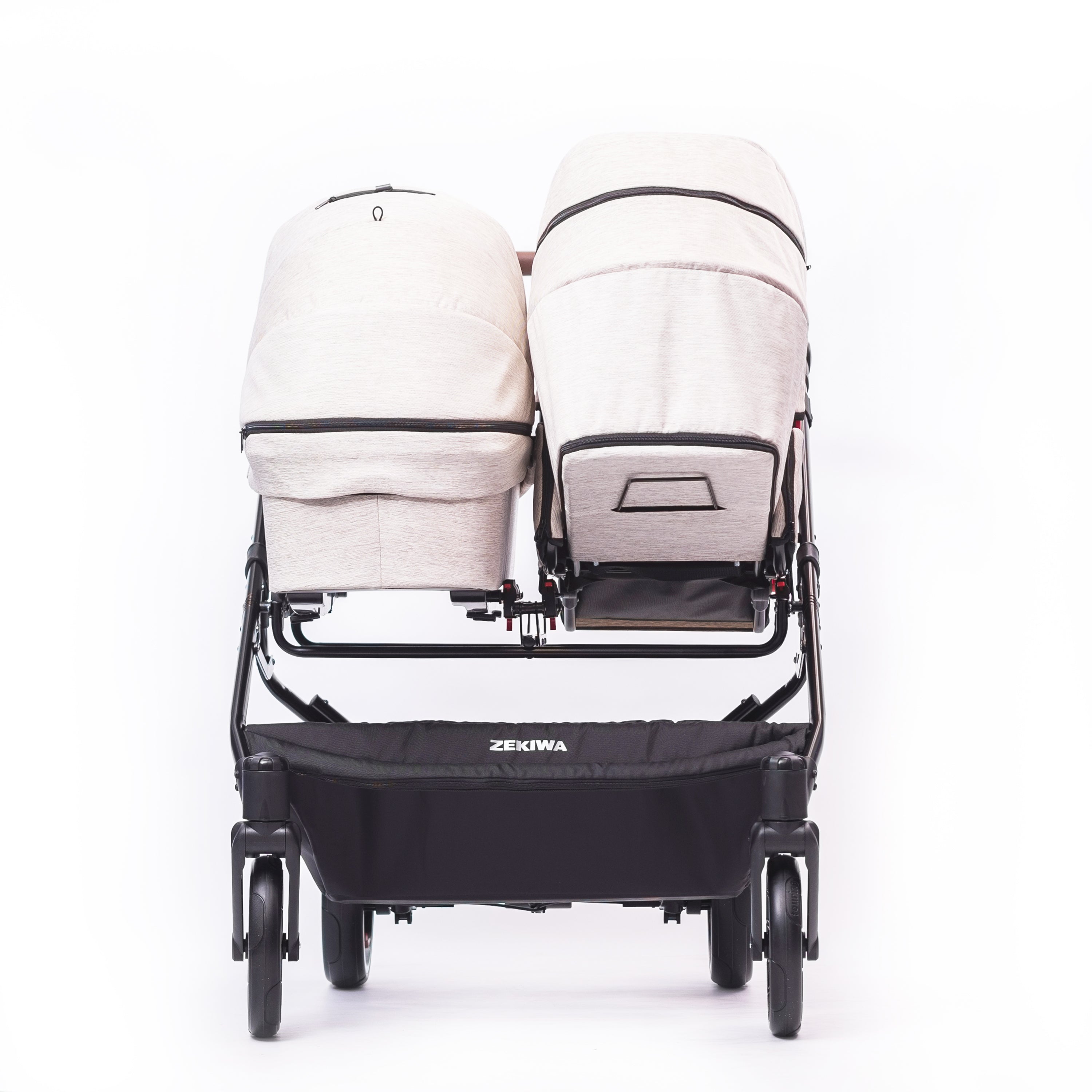 ZEKIWA © Zwillingswagen Komplettset - DreamDuo Beige