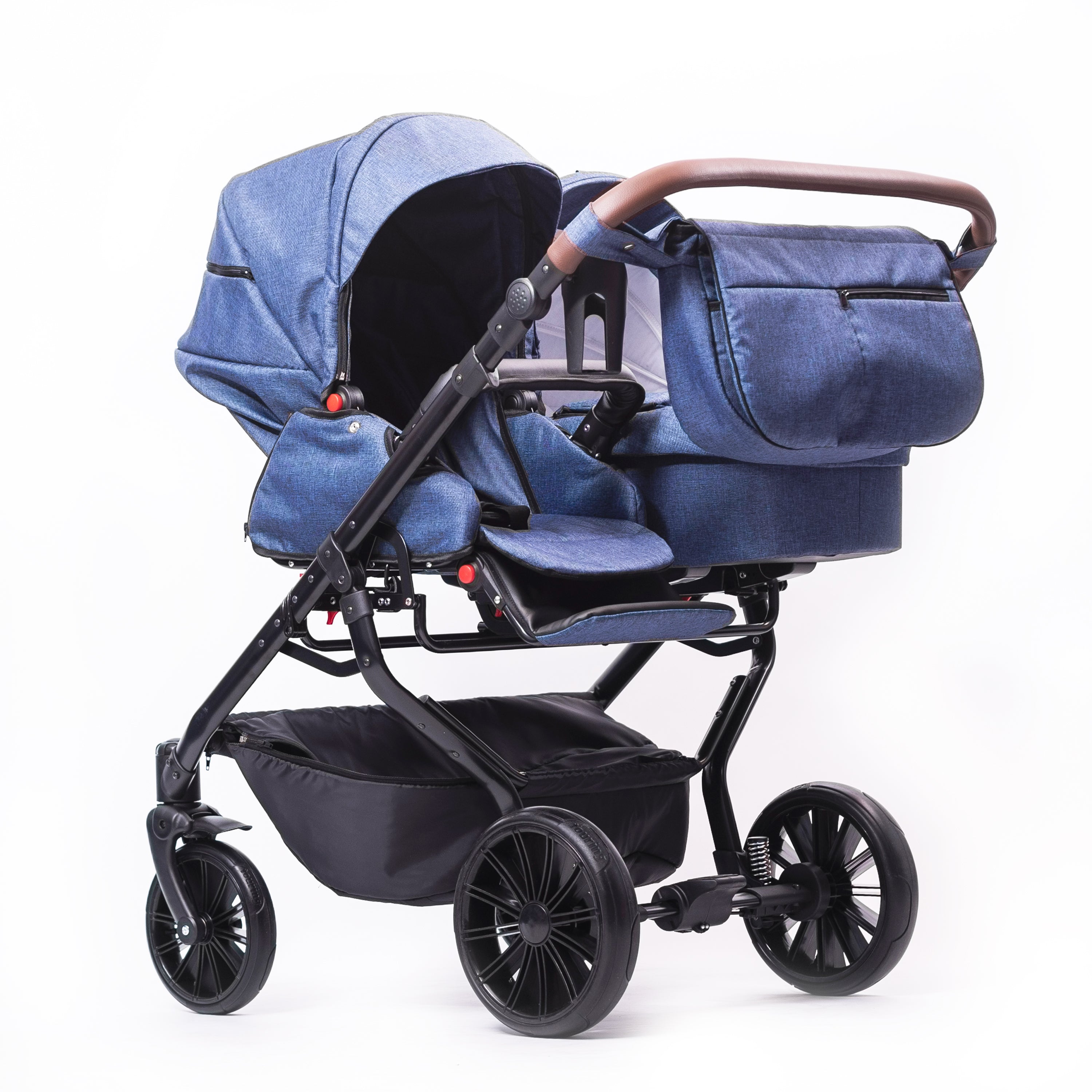 ZEKIWA © Zwillingswagen Komplettset - DreamDuo Blue