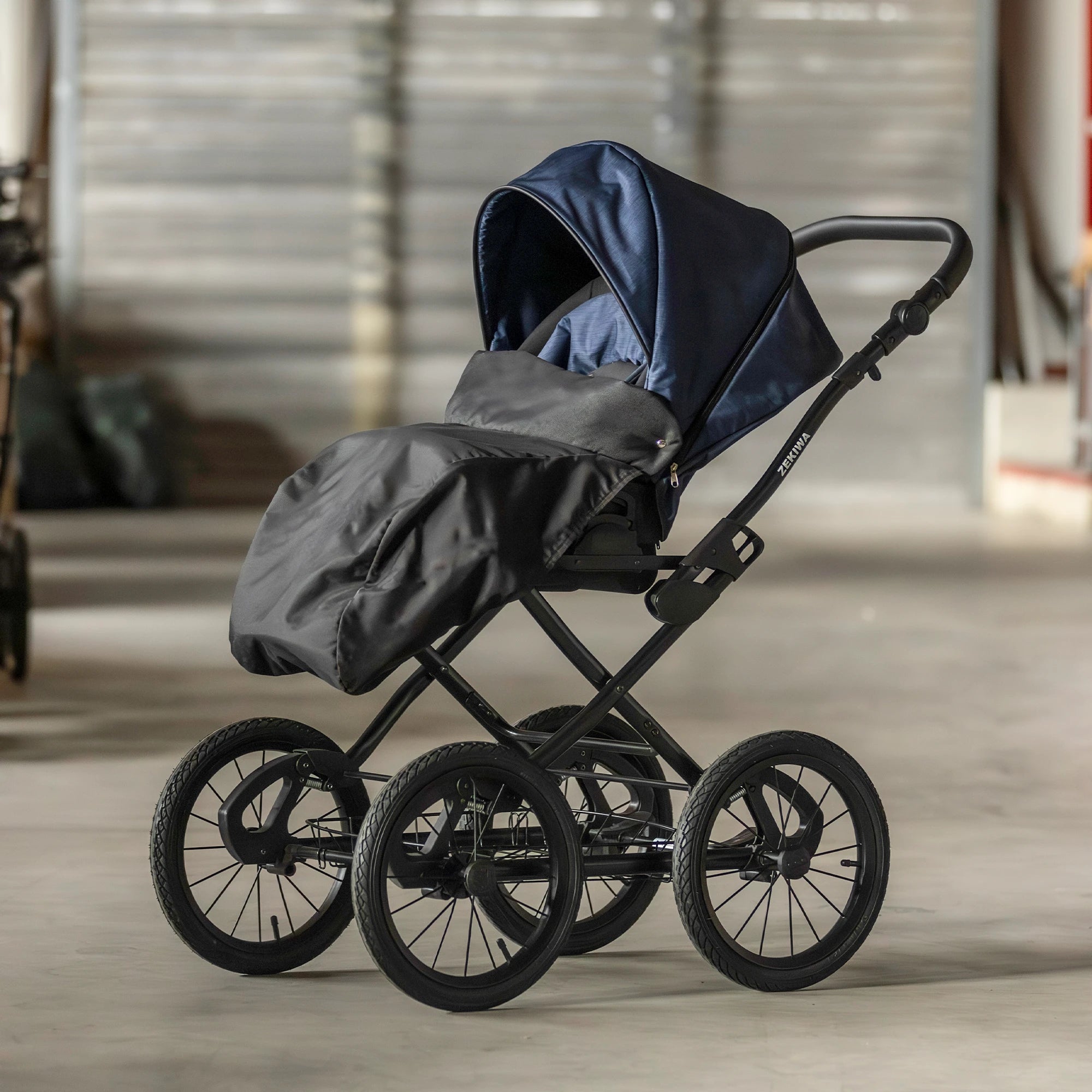 ZEKIWA 2 in 1 Kinderwagen - Galant Jeansblau - B - Ware