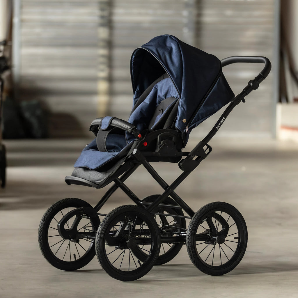 ZEKIWA 2 in 1 Kinderwagen - Galant Jeansblau - B - Ware